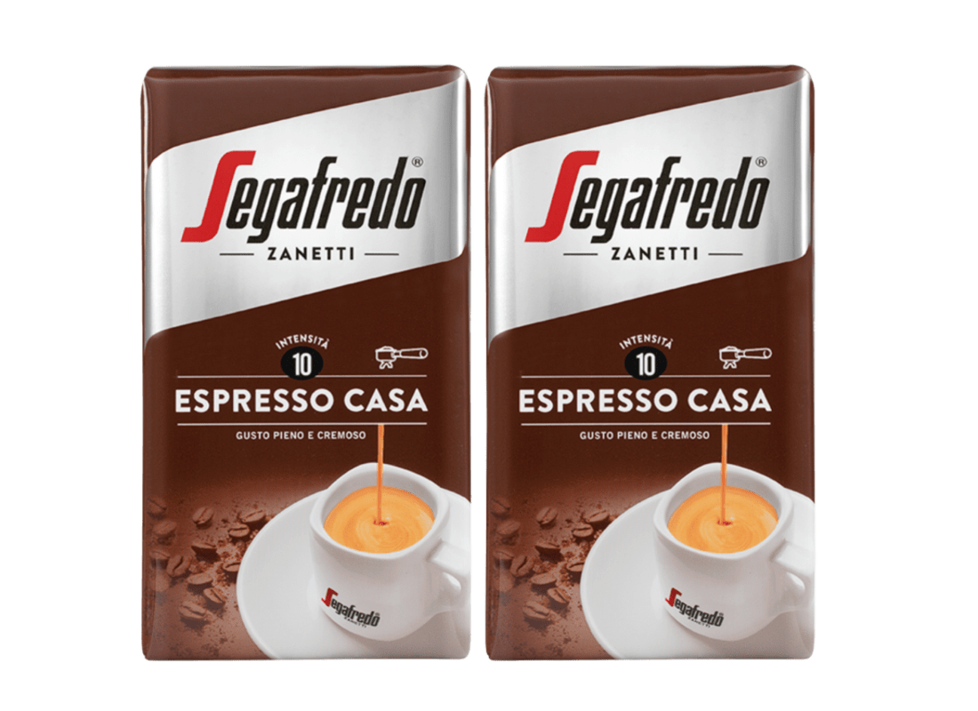 DOUBLE PACK GROUND COFFEE ESPRESSO CASA – Segafredo Shop