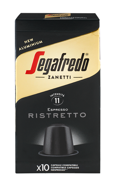 CAPSULE IN ALLUMINIO COMPATIBILI NESPRESSO® RISTRETTO