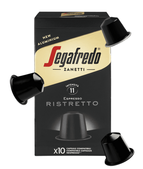 CAPSULE IN ALLUMINIO COMPATIBILI NESPRESSO® RISTRETTO