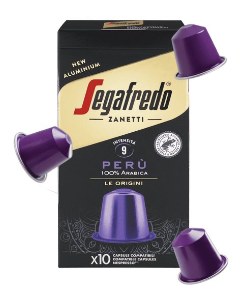 CAPSULE IN ALLUMINIO COMPATIBILI NESPRESSO® PERÙ 100% ARABICA