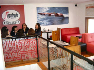 Café in Valparaíso