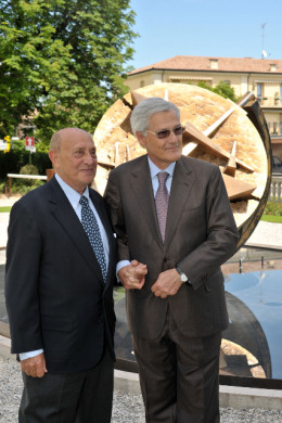 Massimo Zanetti e Arnaldo Pomodoro