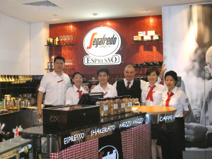 Caffetteria Segafredo a Singapore