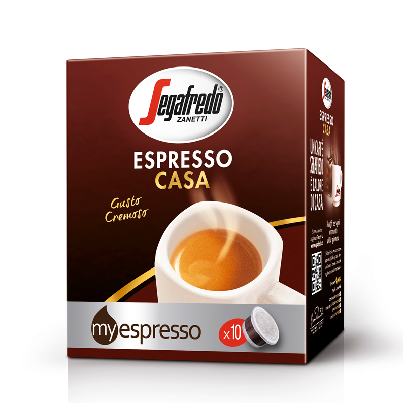 Caffè espresso casa in capsule Segafredo